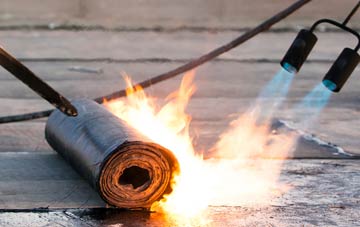 Battle asphalt flat roofing repairs
