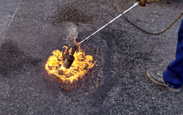 Battle flat roofing repairs